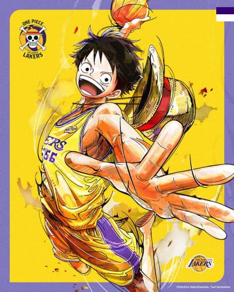 LOS ANGELES LAKERS x ONE PIECE